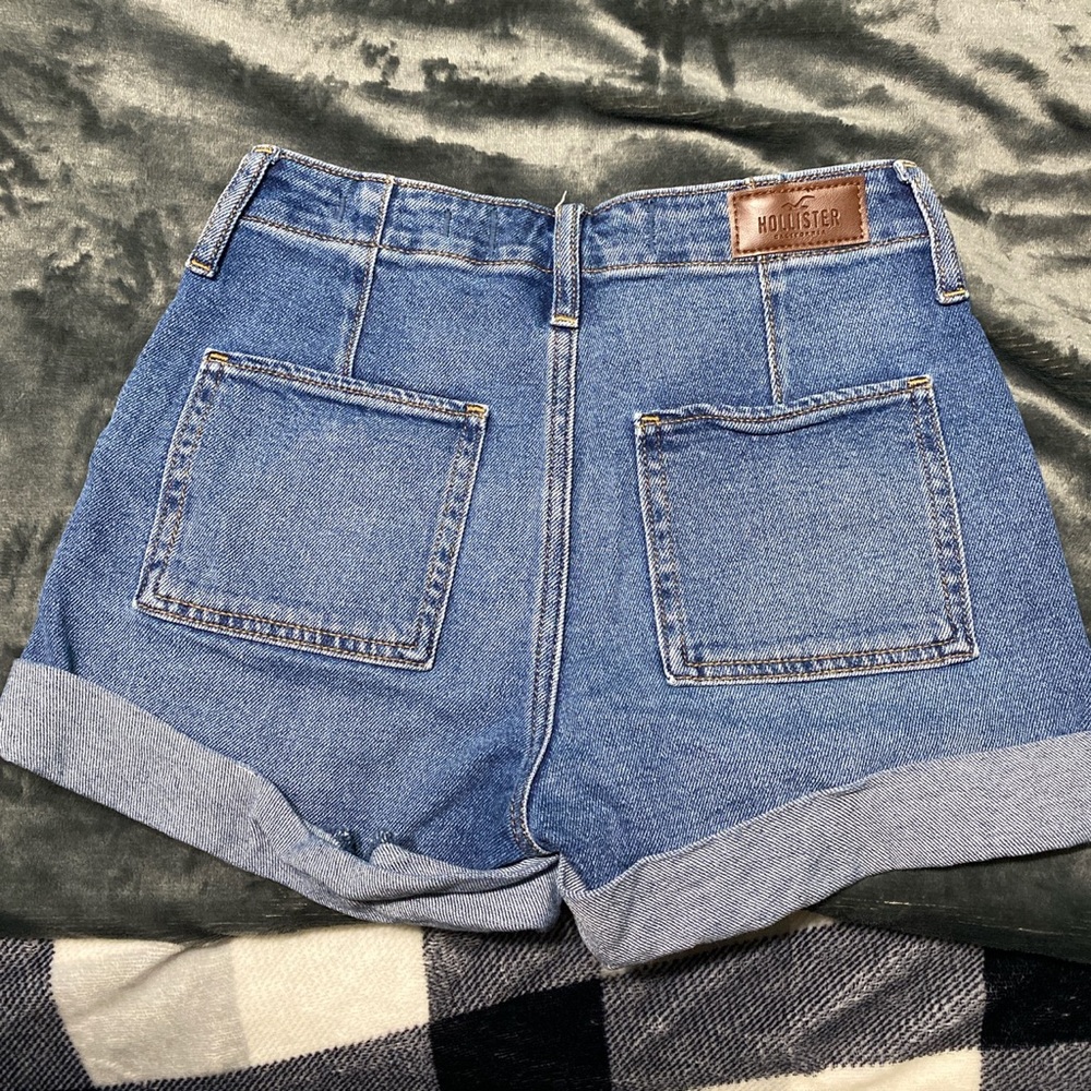 High rise mom shorts